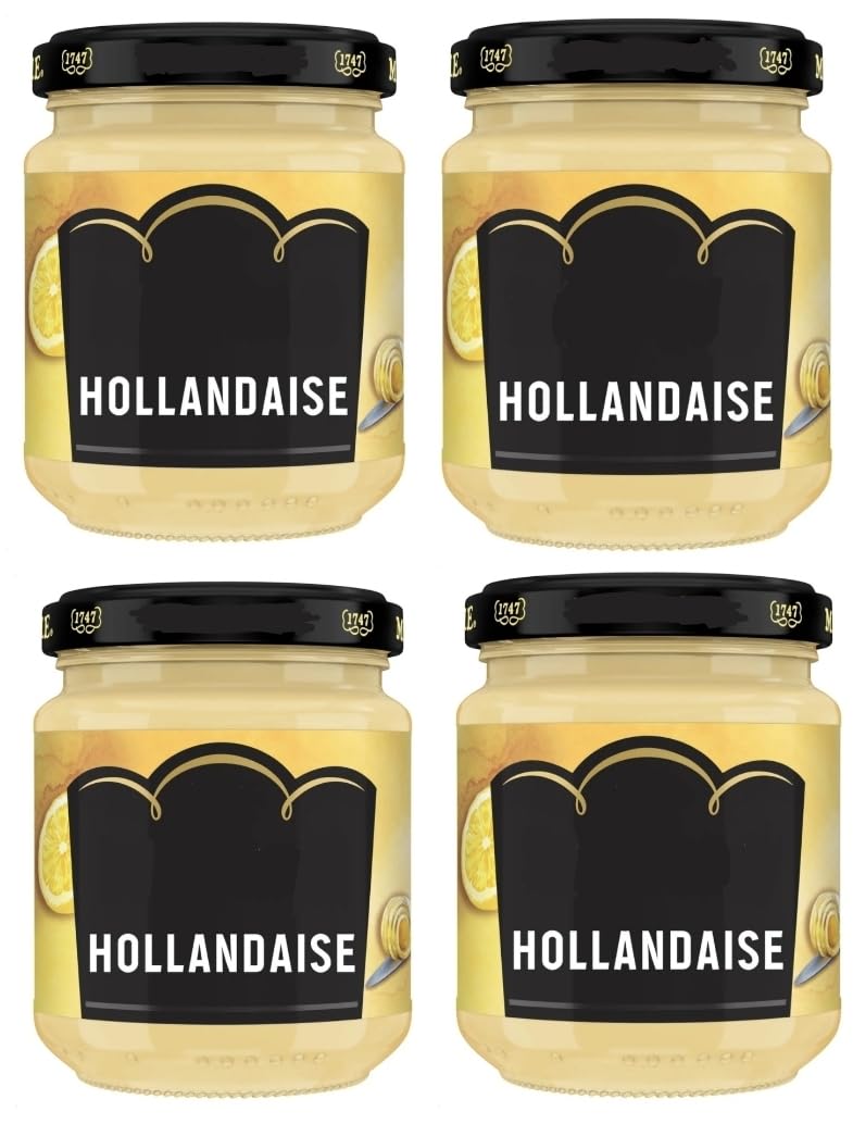 Hollandaise Sauce – Rich & Velvety Egg Sauce, 185g (Pack of 4)
