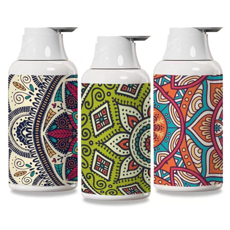3-Piece Refillable Shampoo and Conditioner Dispenser Set