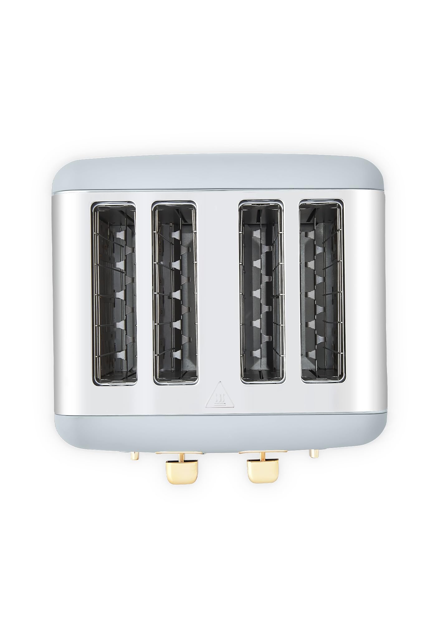 Morphy Richards Accents 4 Slice Toaster | Ocean Grey & Gold | 2200W