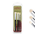 The Army Painter Masterclass Drybrush Set - 3 Goat Hair Hobby Brushes