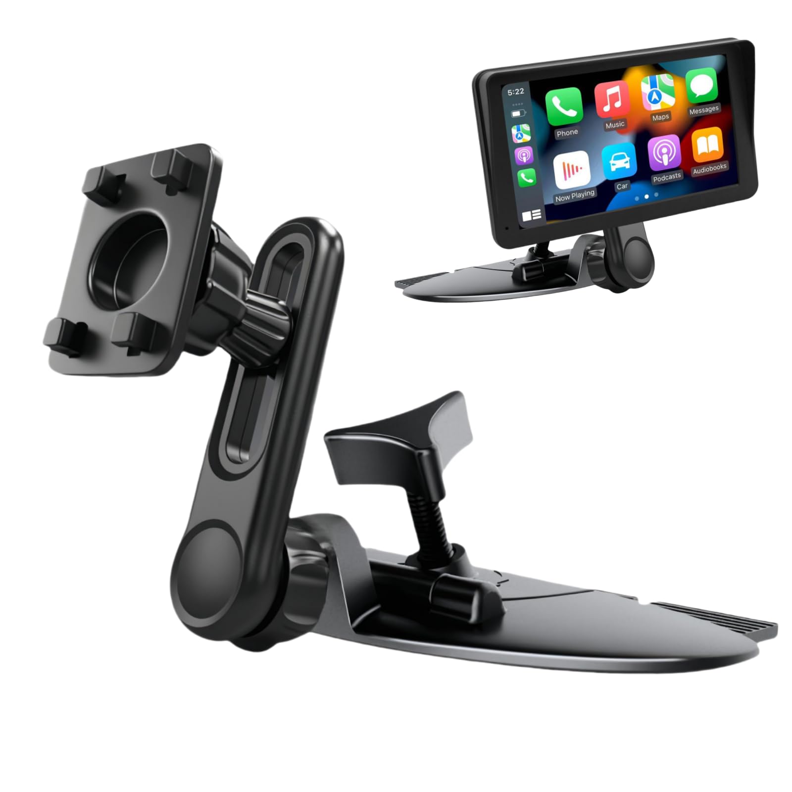 Epronic CD Slot CarPlay Mount | Adjustable Arm & 360° Rotating Head