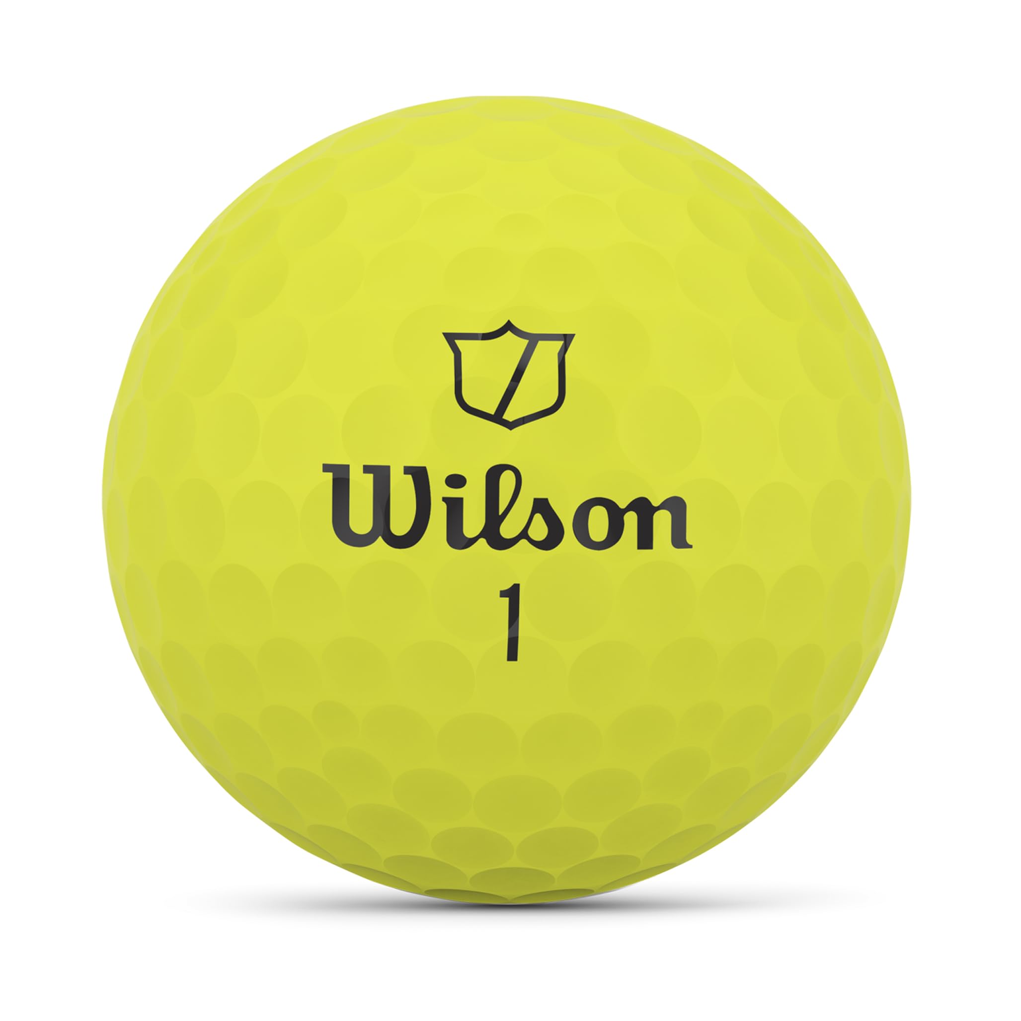 Wilson Staff Model Golf Balls – 4-Piece Urethane High Spin, Yellow, 12-Pack