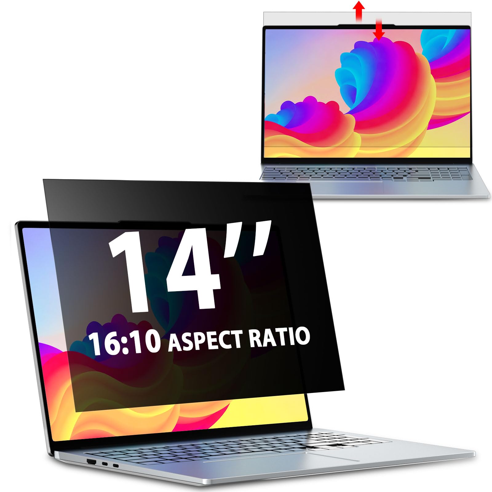 14 Inch Laptop Privacy Screen | 16:10 Anti-Glare Filter