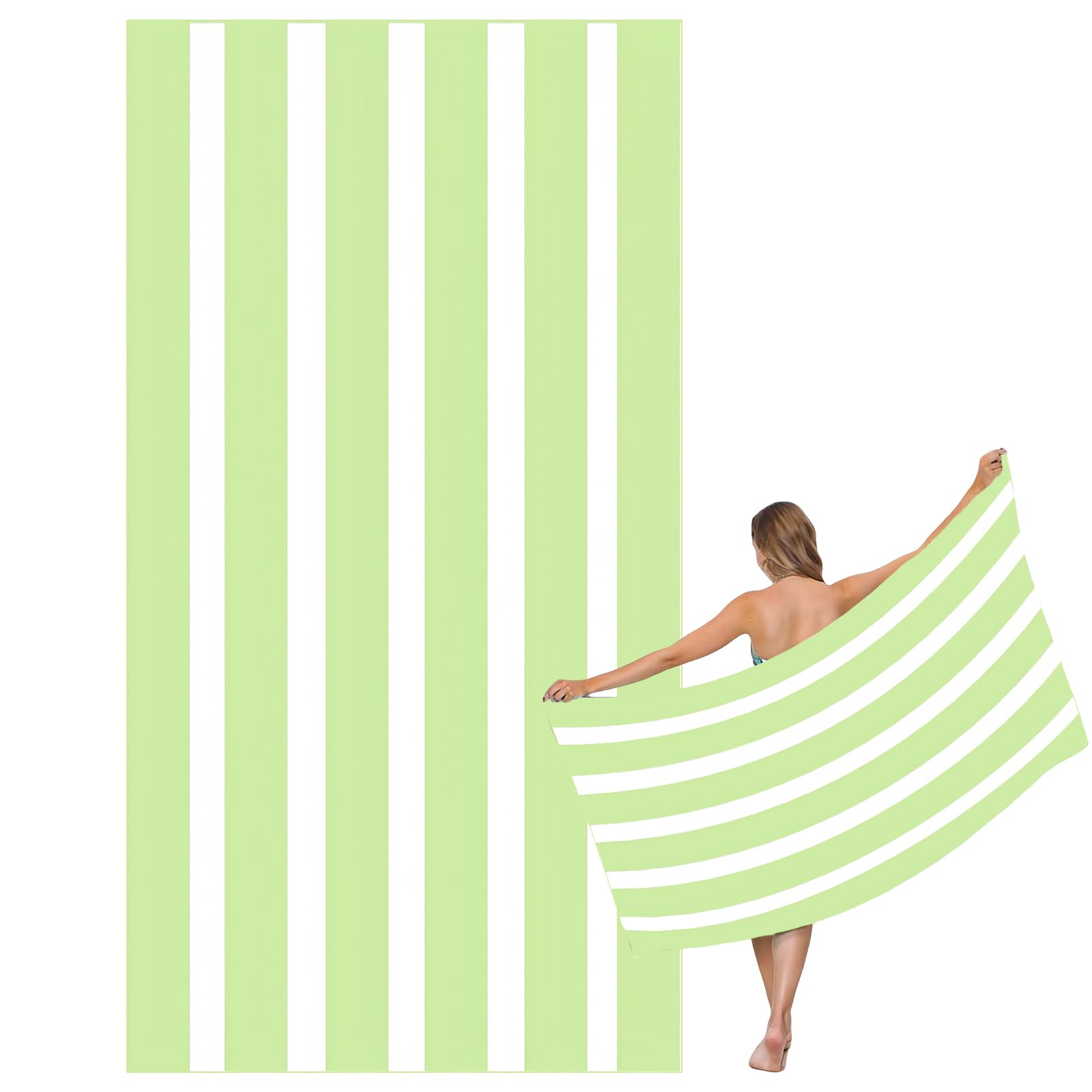 Sand-Free Microfibre Beach Towel – Quick Dry Large Bath Towel