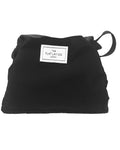 The Flat Lay Co. Drawstring Makeup Bag – Black Travel Cosmetic Organiser