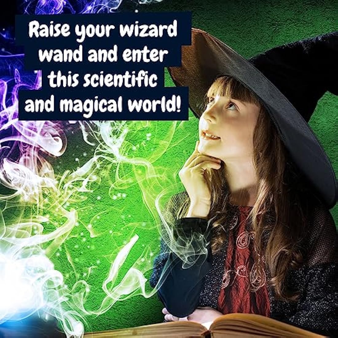 Science4you Wizard Science Kit – 19 STEM Magic Activities for Kids 8+