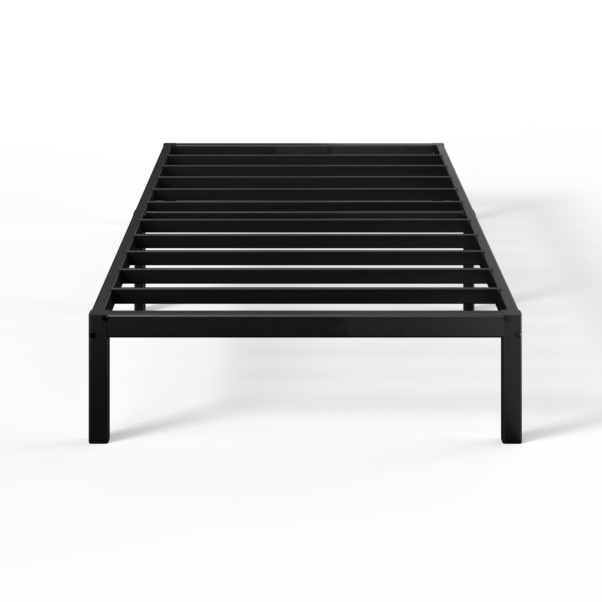 Zinus Elias Double Bed Frame – 36cm Metal Base with Underbed Storage