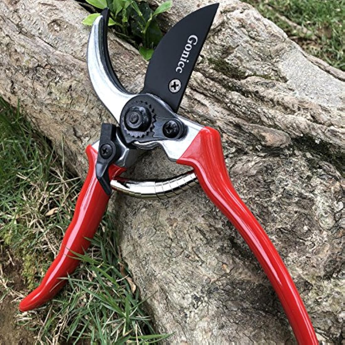 Gonicc 8" Professional Bypass Pruning Shears – High Carbon Steel Pruners