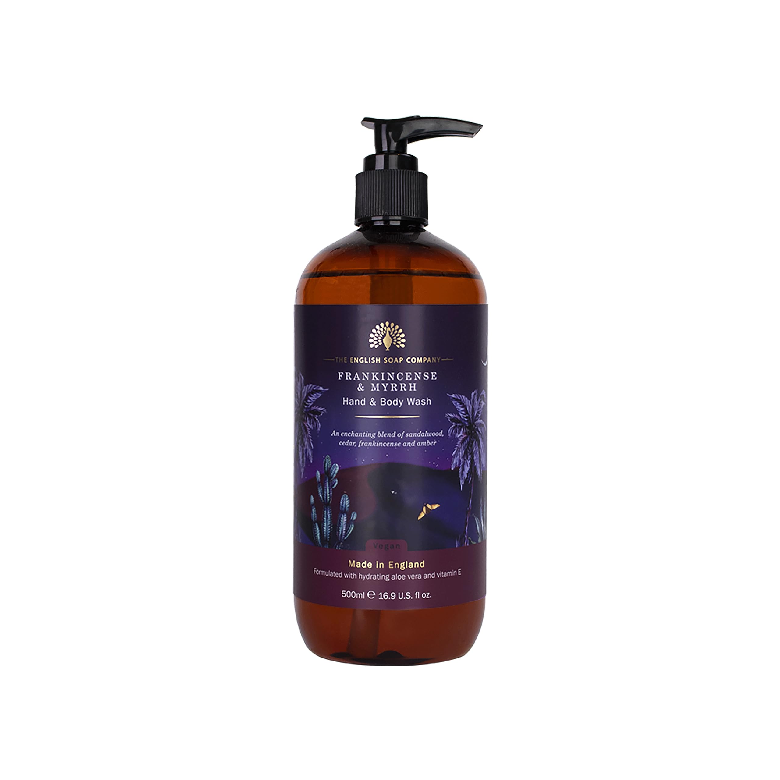 Frankincense & Myrrh Hand & Body Wash - Festive 500ml