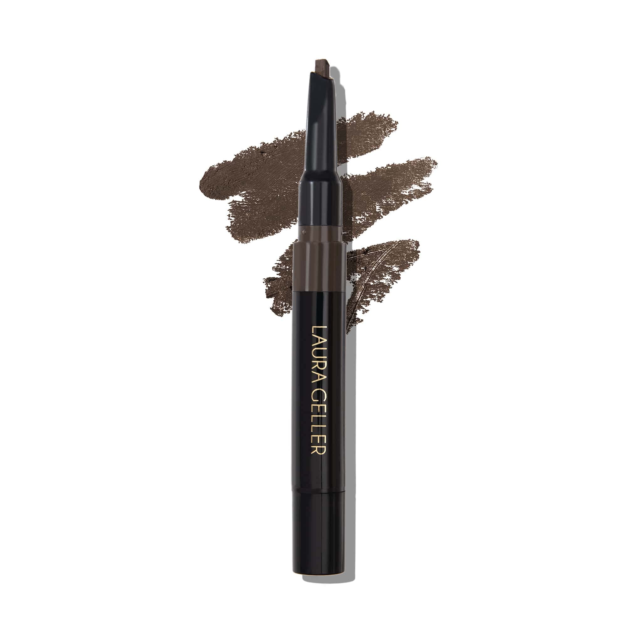 Laura Geller Sculpt-n-Stay 2-in-1 Waterproof Eyebrow Pencil & Gel - Dark Brown