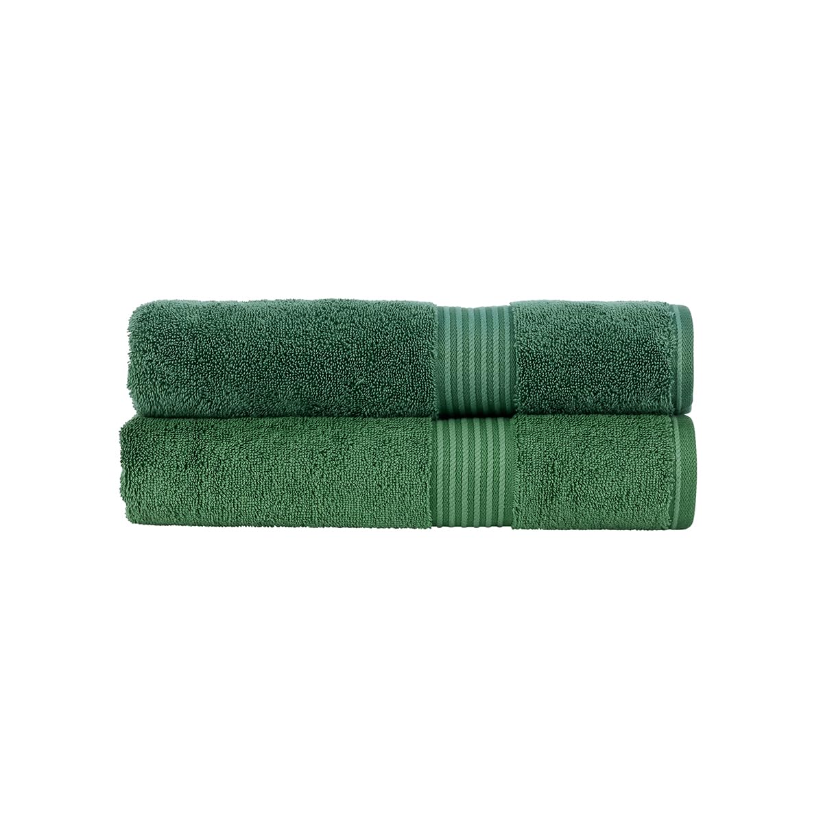 Christy Supreme Hygro Bath Towels - 2 Piece Set - Spruce Green Supima Cotton