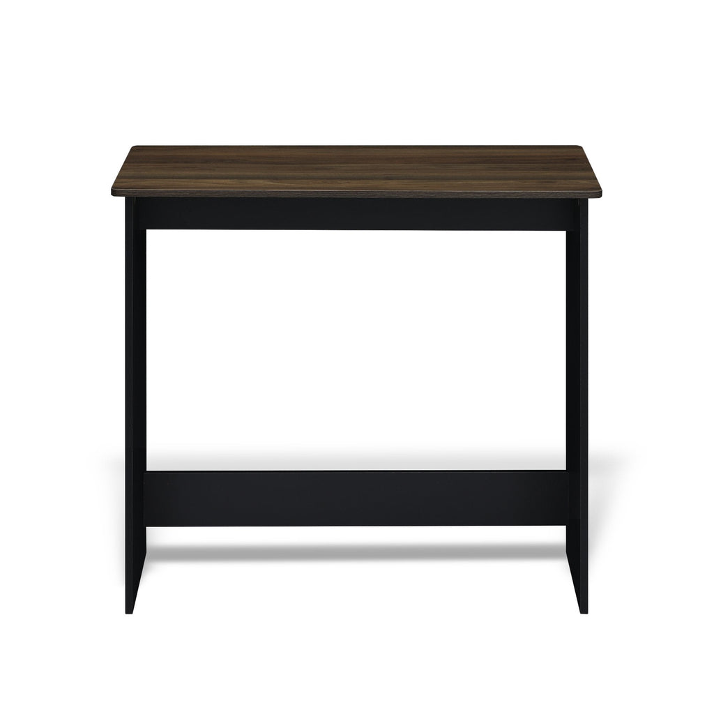 Furinno Simplistic Computer Desk - Compact Study Table, Columbia Walnut
