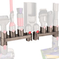 HUACITY Wall Mount Accessory Holder for Dyson V7-V15, 10 Storage Sockets