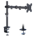 BONTEC Single Monitor Arm Desk Mount | 13-32 Inch Height Adjustable Stand