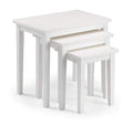 Julian Bowen Cleo Nest of Tables, White - image 1