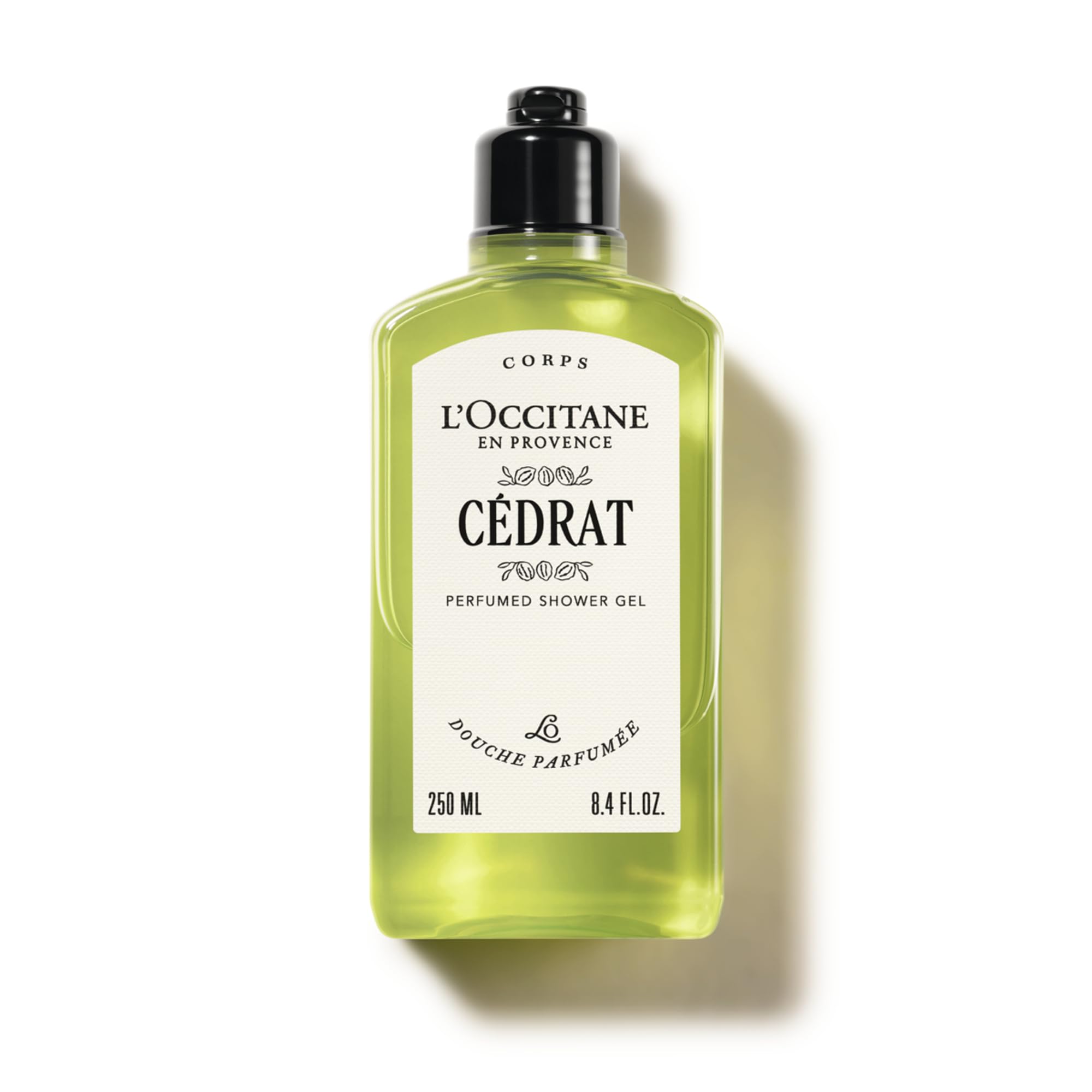 L'Occitane Cédrat Shower Gel – Energizing Citrus & Cedarwood Body Wash 250ml