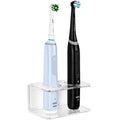 Linkidea Wall Mount Electric Toothbrush Holder – Acrylic Adhesive Organizer