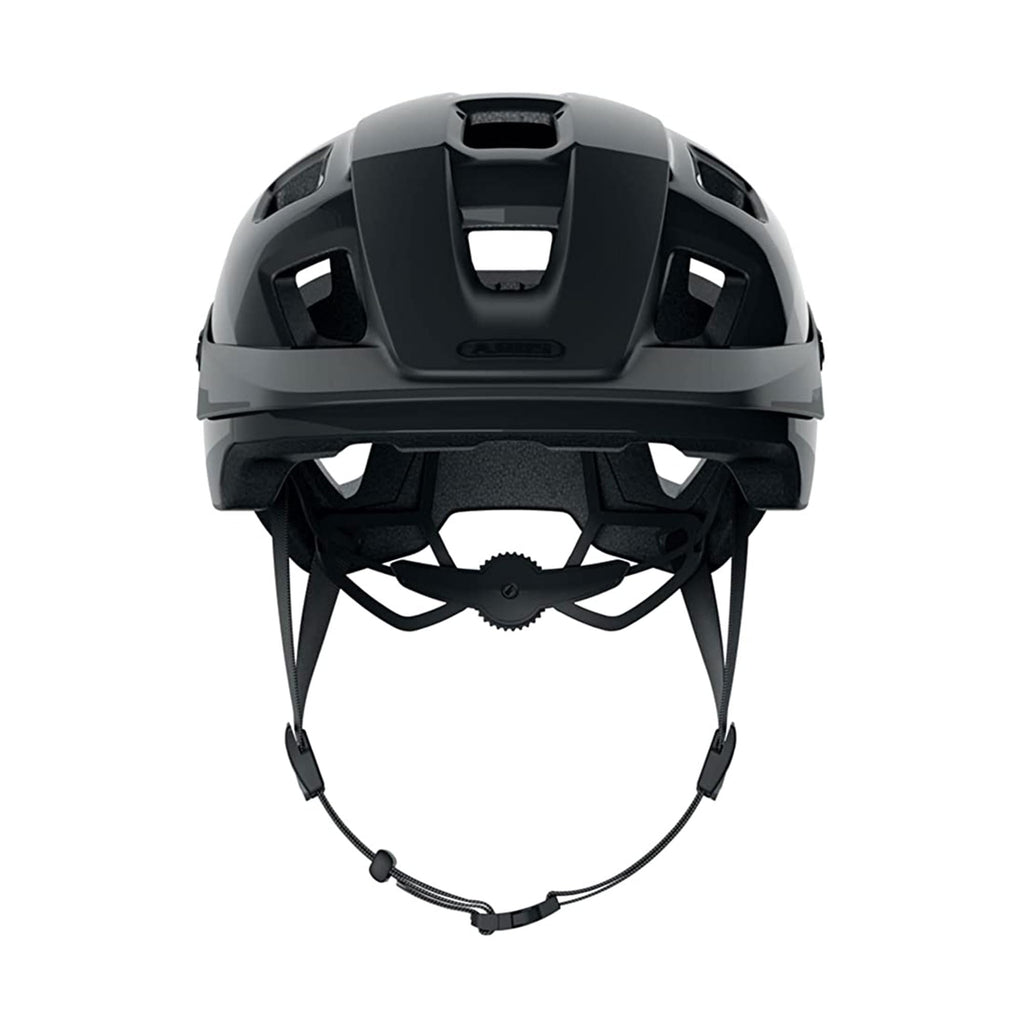 ABUS MoTrip MTB Helmet – Shiny Black Mountain Bike Helmet, Size M