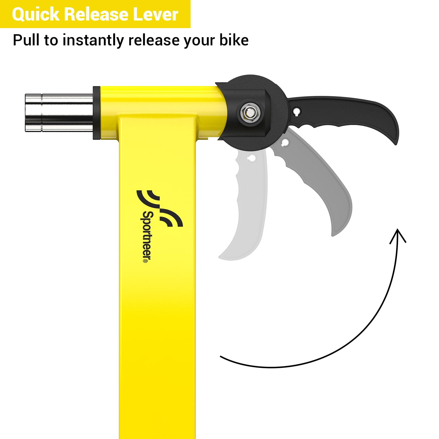 Sportneer Magnetic Bike Trainer - 6 Resistance Levels Indoor Cycling Stand