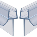 NIAWECAN Shower Door Seal Strip | 2 Pcs Clear 4-6mm Glass Seal (90cm)
