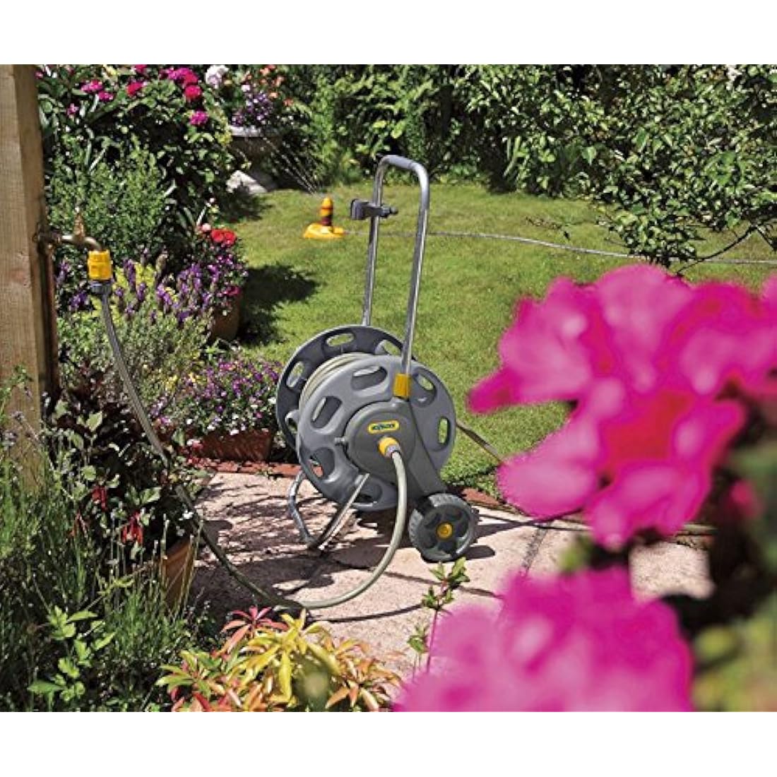 Hozelock Universal Hose Reel Connection Kit - 1.5m Garden Hose Adapter