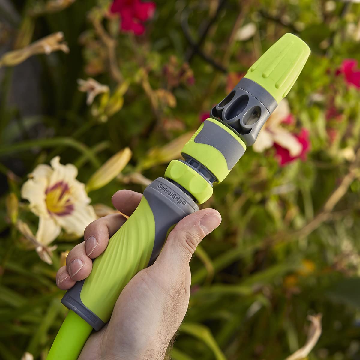 Flexzilla Garden Hose with SwivelGrip – 5/8 in. x 75 ft. Heavy Duty
