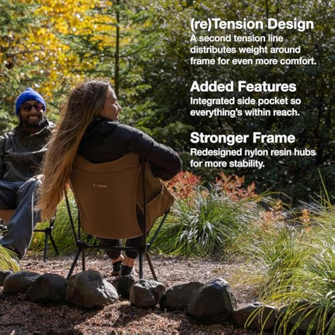 Helinox Chair One (re) Lightweight Camping Chair | Recycled Blackout