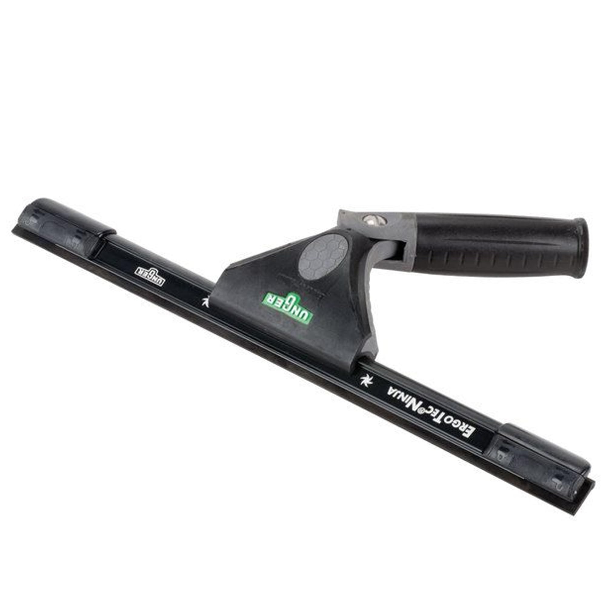UNGER ErgoTec Ninja Window Squeegee 40° | 35cm Aluminum Cleaning Tool