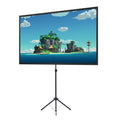 100 Inch Outdoor Projector Screen with Tripod Stand