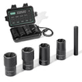 Pronese 5-Piece 1/2" Drive Twist Socket Set & Lug Nut Remover Tool