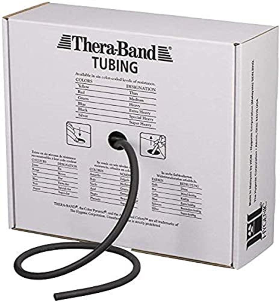 Theraband Latex Resistance Tube | Elastic Band for Physical Therapy