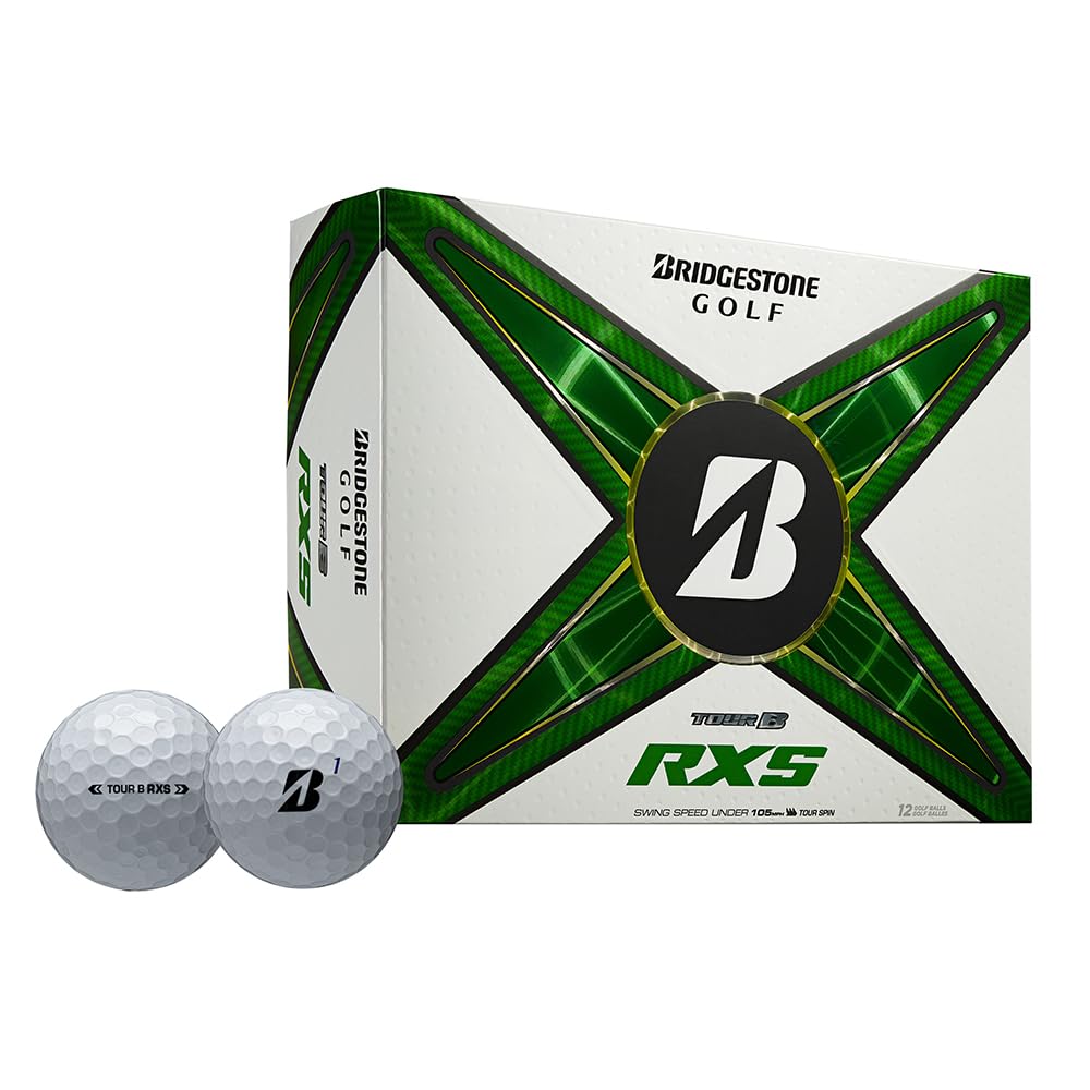 Bridgestone Golf 2024 Tour B RXS Golf Balls – High Spin & Soft Feel