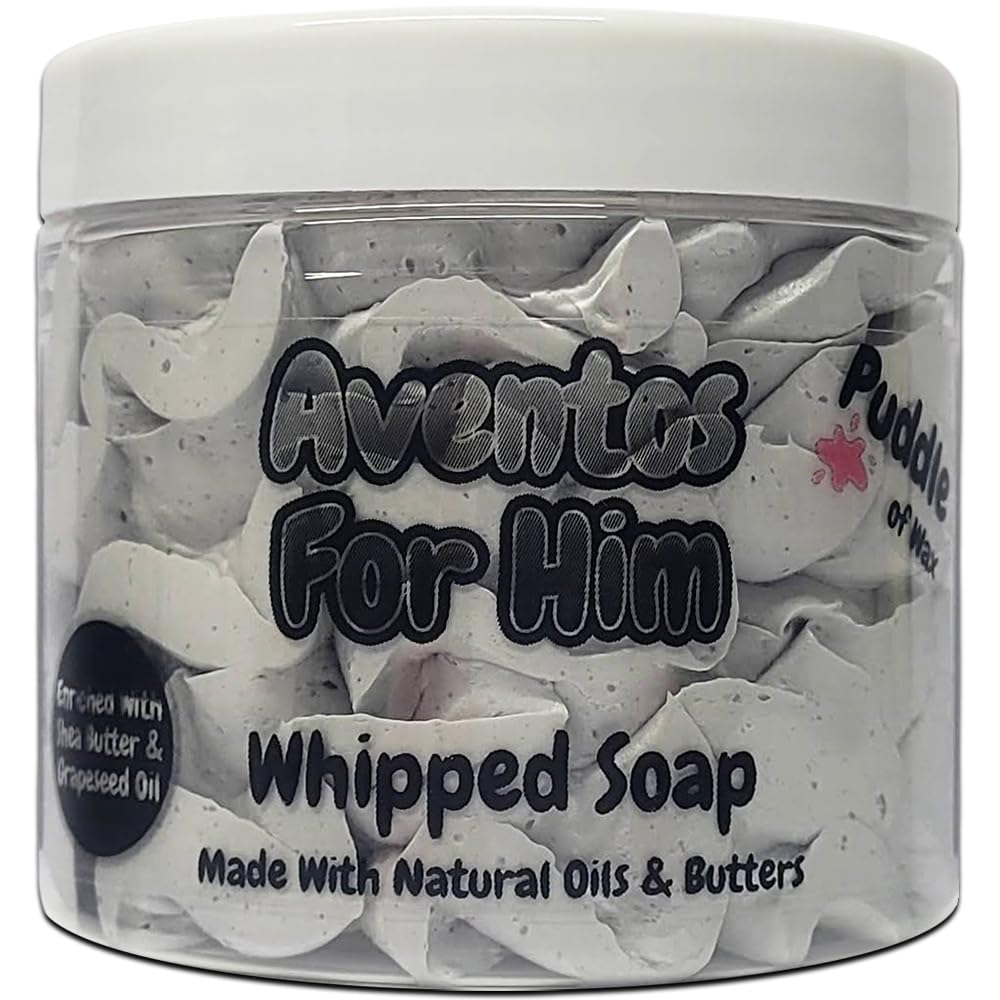 Puddle of Wax Aventos For Him Whipped Soap Body Wash - Vegan - 150g