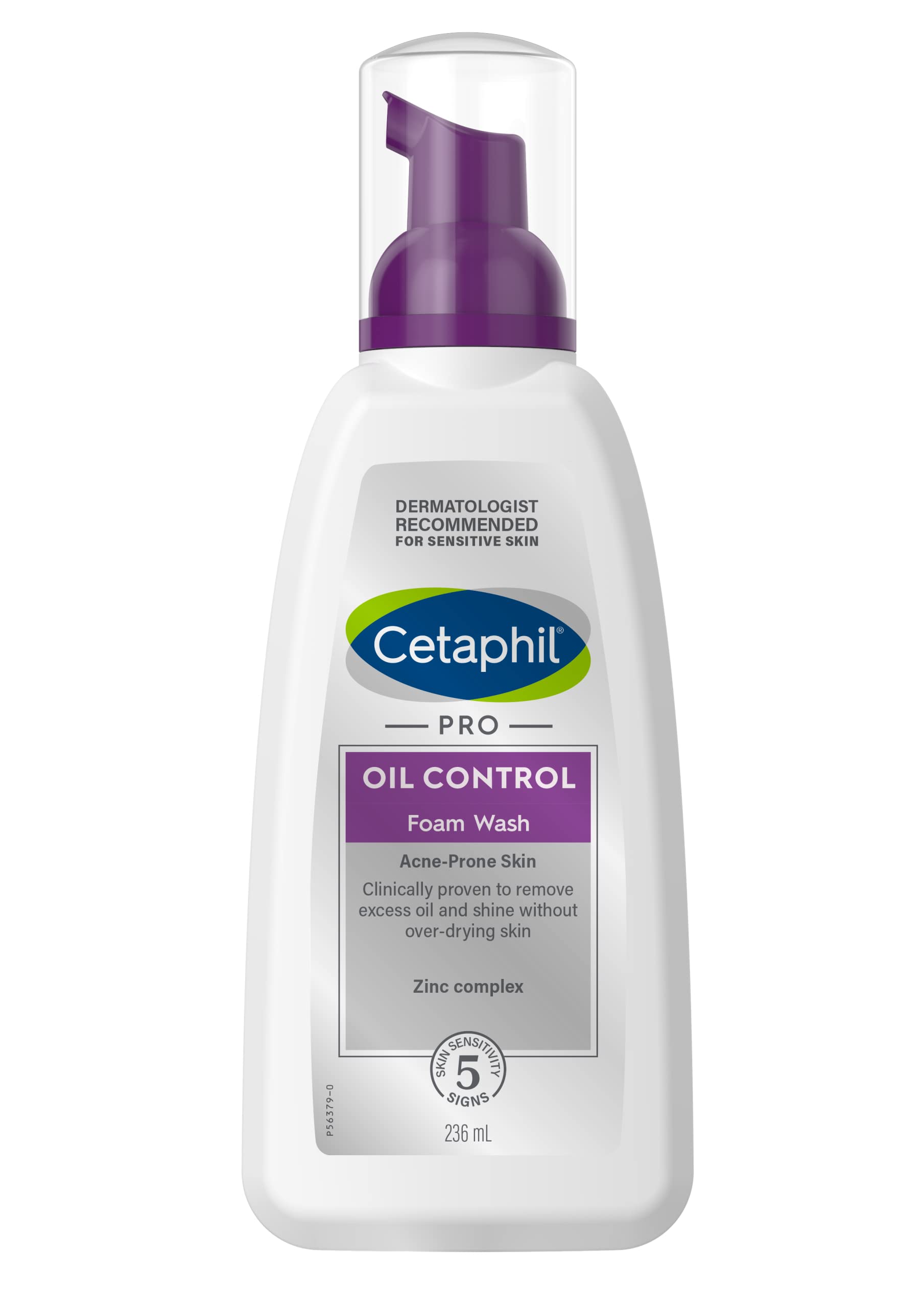 Cetaphil Pro Oil Control Espuma Limpadora para Pele Oleosa – 236 ml