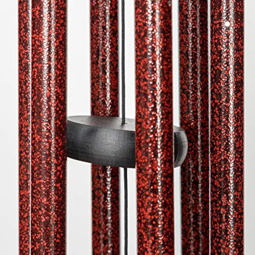 Corinthian Bells 27" Wind Chime - Ruby Splash Hand-Tuned Aluminum