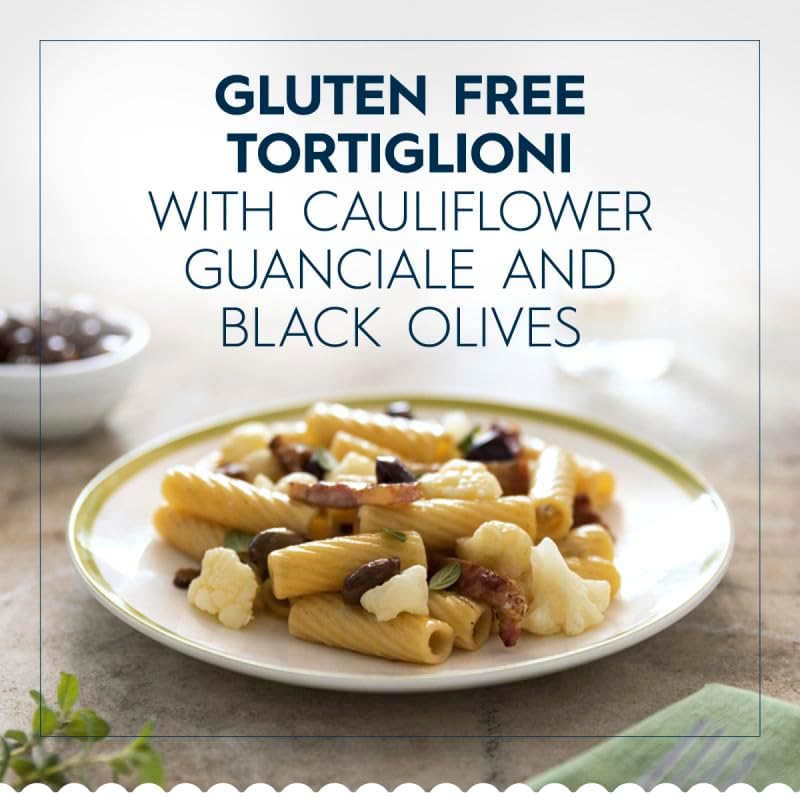 Barilla Gluten Free Tortiglioni Pasta – Corn & Rice, 14 x 400g Bulk