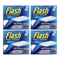 Flash Magic Eraser Ultra Power Cleaning Sponge - 8 Pack (4 x 2)