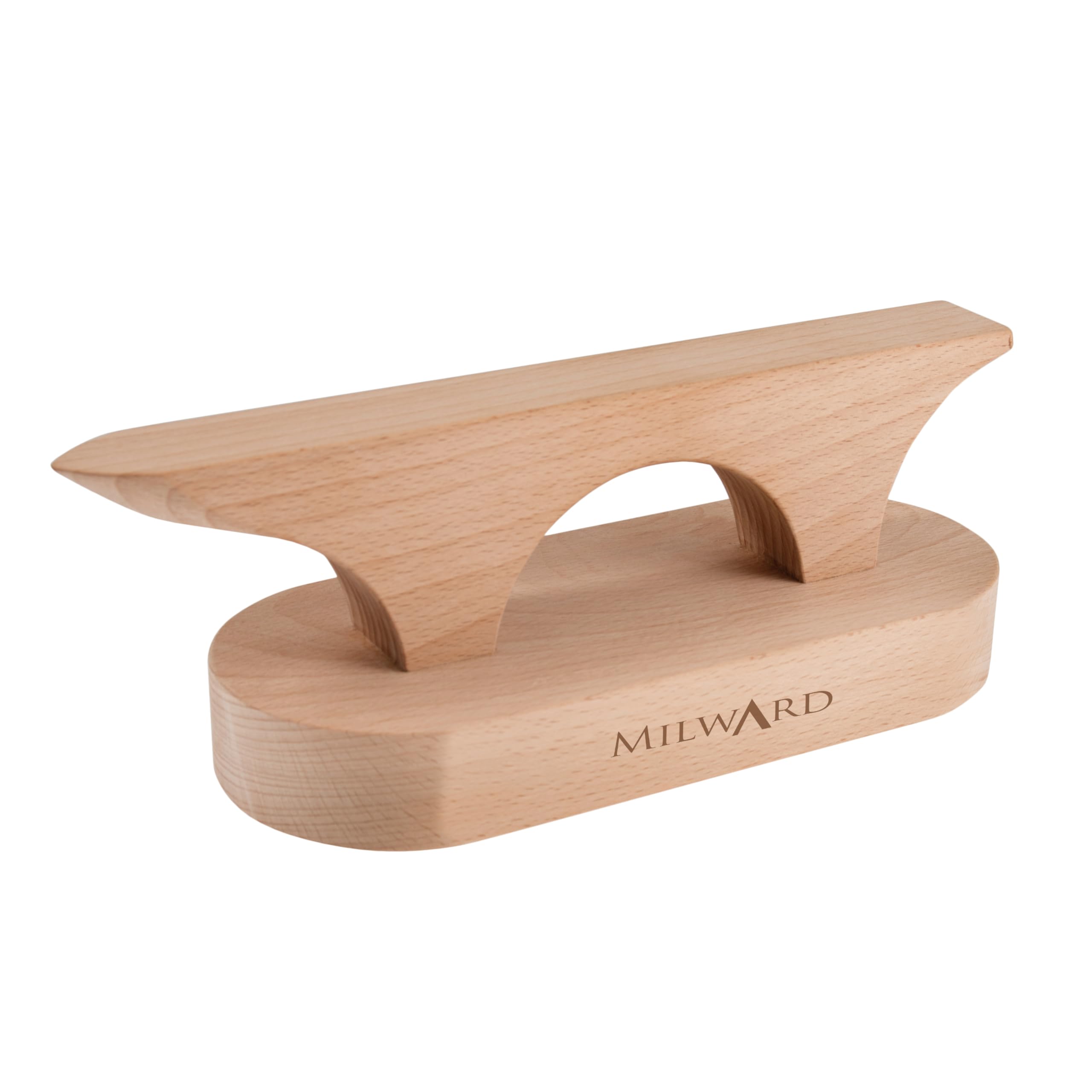Milward Beech Wood Tailors Point Presser and Clapper for Sewing & Quilting