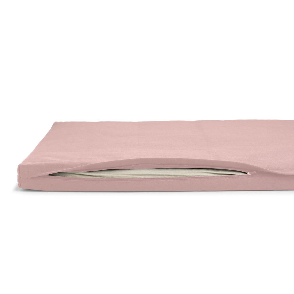 Basaho Zabuton Meditation Mat | Organic Cotton & Recycled Fibre - Pale Pink