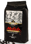 Barista Italiano Mefisto Dark Roast Extra Strong Whole Coffee Beans - 1KG