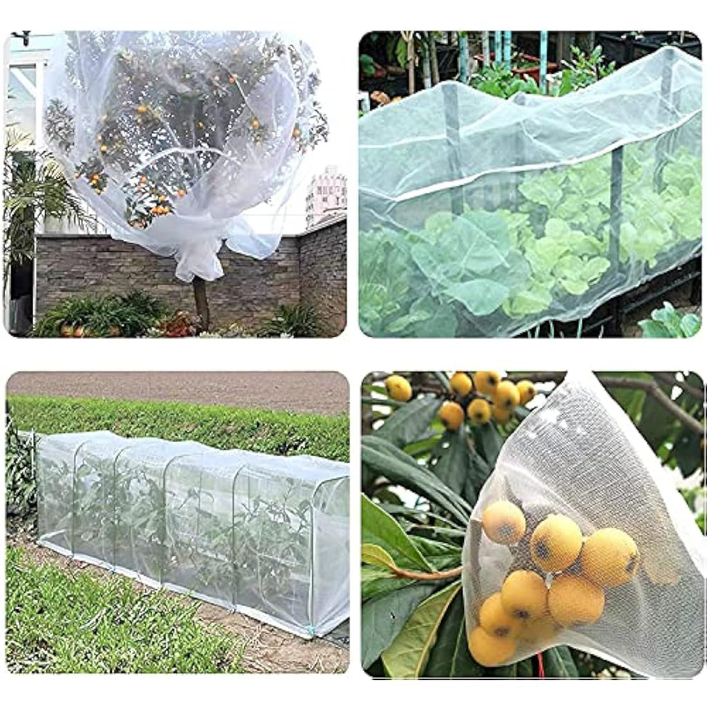 Jolof Store Fine Mesh Garden Insect Netting – UV-Resistant (3 x 15m)