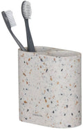 Sealskin Blend Double Toothbrush Holder – Terrazzo Freestanding Organizer