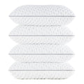 BedStory Shredded Memory Foam Cooling Pillows - 4 Pack, 50x75 cm