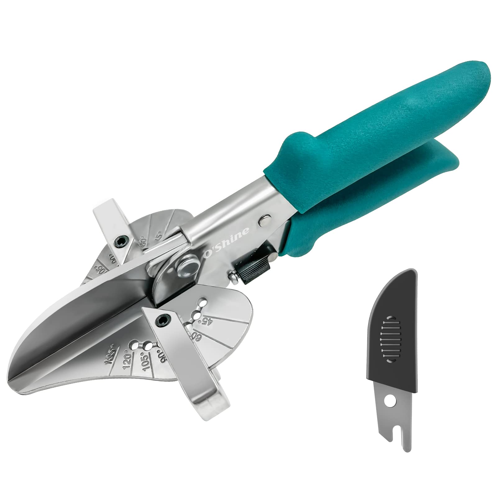 O’Shine Miter Shears | 45-135 Degree Multi Angle Molding Cutter Tool