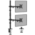 WORLDLIFT Dual Monitor Stand – Vertical Stack Mount for 32" Screens