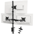 PUTORSEN Triple Monitor Arm – 30.5" Tall Stand for 13-32" Screens, Black