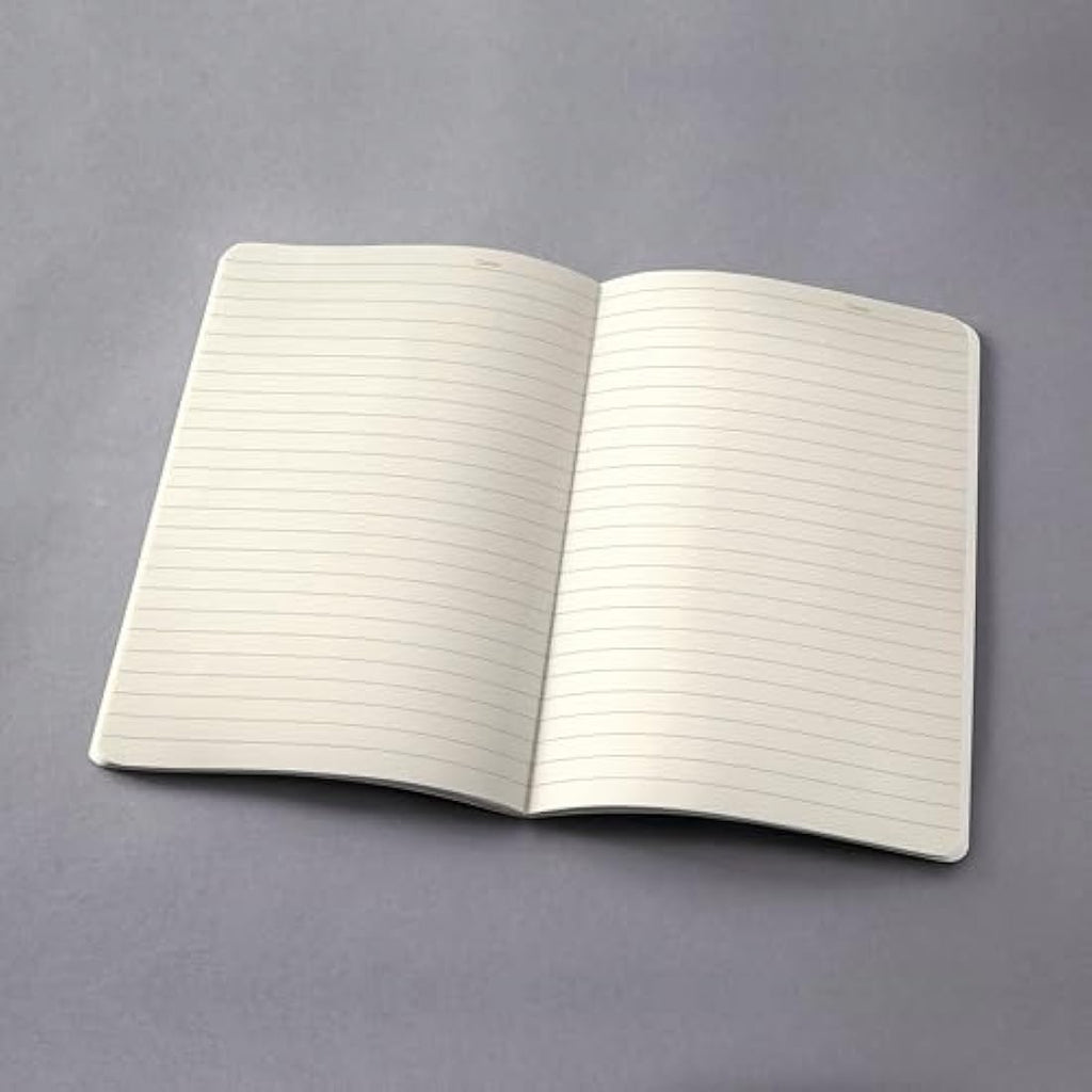 Sigel Conceptum A4 Lined Softcover Journals, Black - Pack of 5