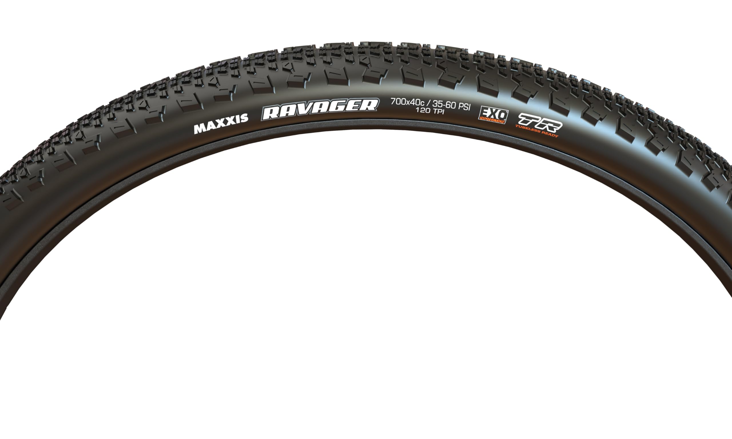 Maxxis Ravager Gravel Tyre | 700x45c EXO Tubeless Ready Folding Bead