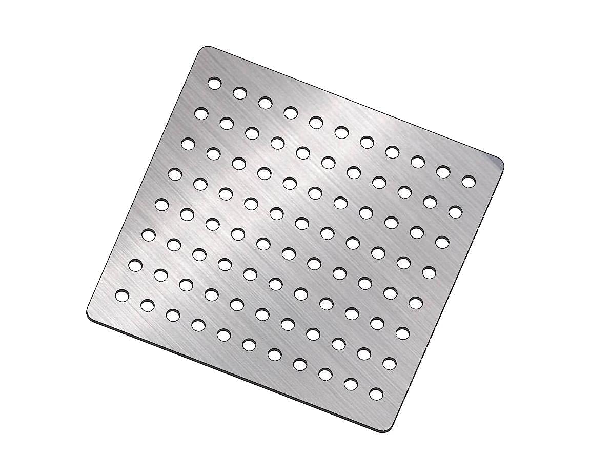 SIYOTO 304 Stainless Steel Drain Cover – 5.9x5.9in Anti-Clogging Guard