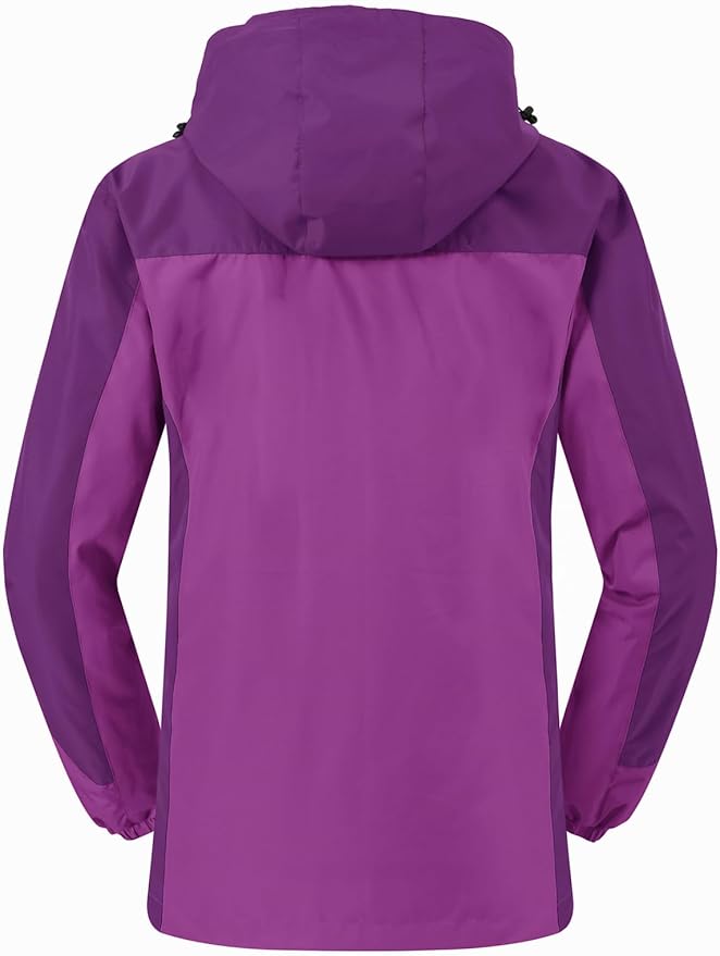 Massive Discounts Women's 3-in-1 Ski Jacket | Waterproof Winter Coat – Purple